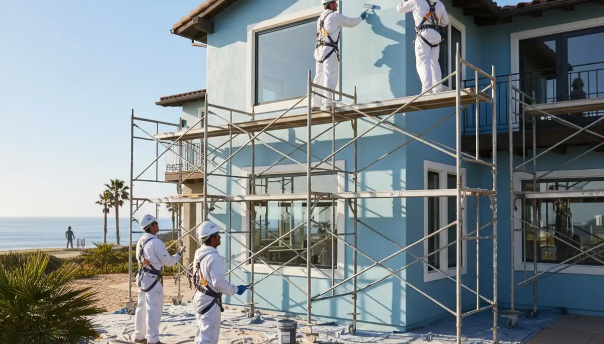 Professional painters in La Jolla, CA providing residential and commercial painting services