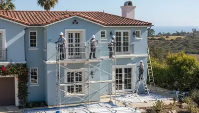 La Jolla, CA painting contractors providing professional interior and exterior house painting services