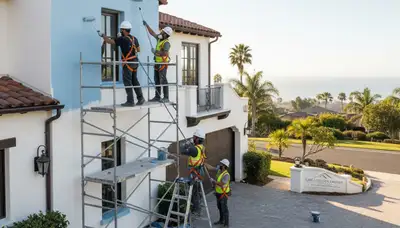 Professional painters providing house painting services in La Jolla, CA