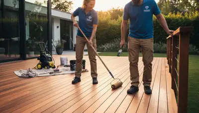 La Jolla, CA deck staining service for coastal wood protection and curb appeal