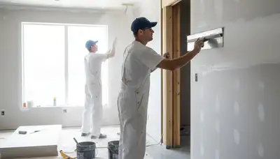 La Jolla, CA drywall repair by painters preparing walls for a smooth paint finish