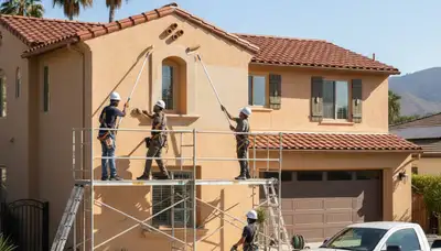 Professional painters in La Jolla, CA providing expert residential and commercial painting services