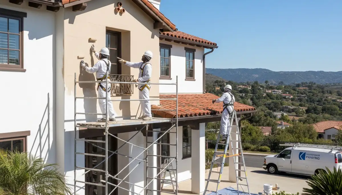 La Jolla, CA painters providing professional interior and exterior painting services