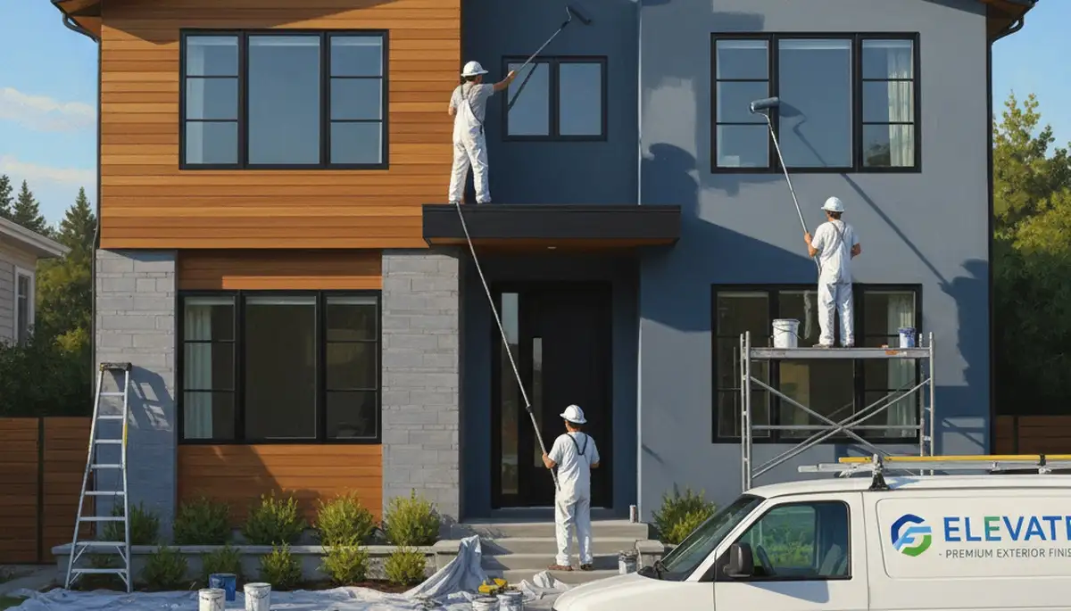 La Jolla, CA exterior house painting for stucco homes with durable, sun-resistant finish