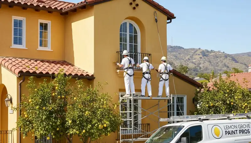 La Jolla, CA painters providing professional interior and exterior painting services