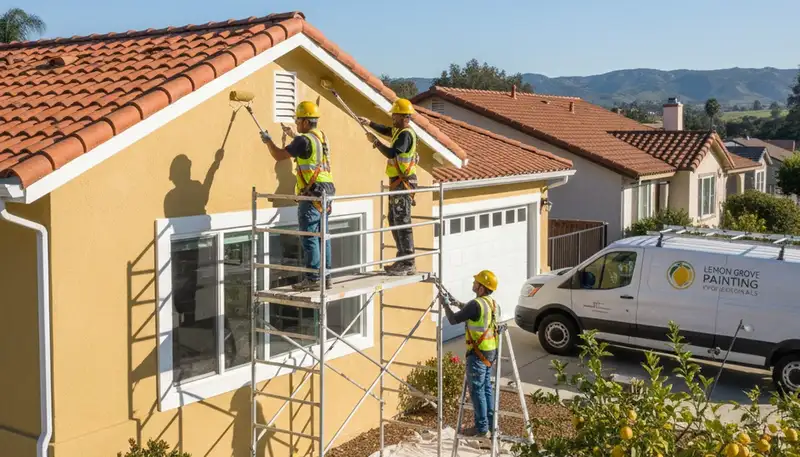 La Jolla, CA painting contractor serving homes with professional interior and exterior painting services