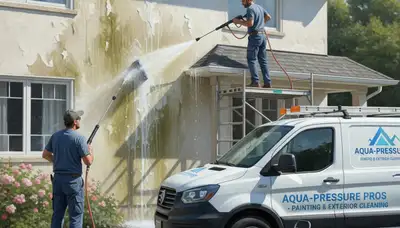 Pressure cleaning service in La Jolla, CA for exterior surfaces and curb appeal
