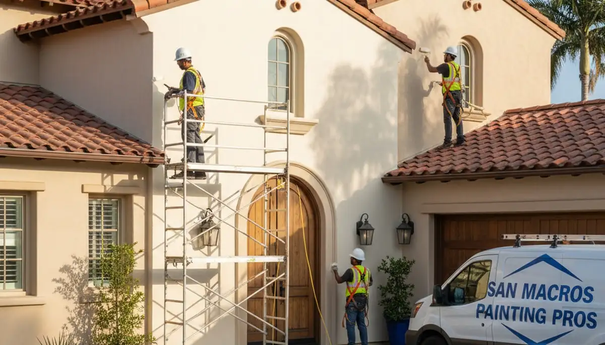 Professional painters providing residential painting services in La Jolla, CA