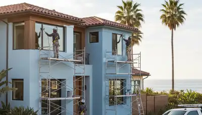 Professional painters in La Jolla, CA providing residential and commercial painting services