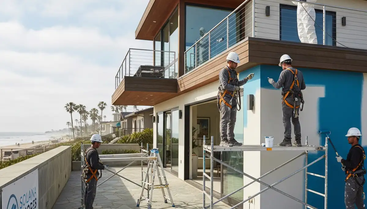 Professional painters serving La Jolla, CA with interior and exterior painting services